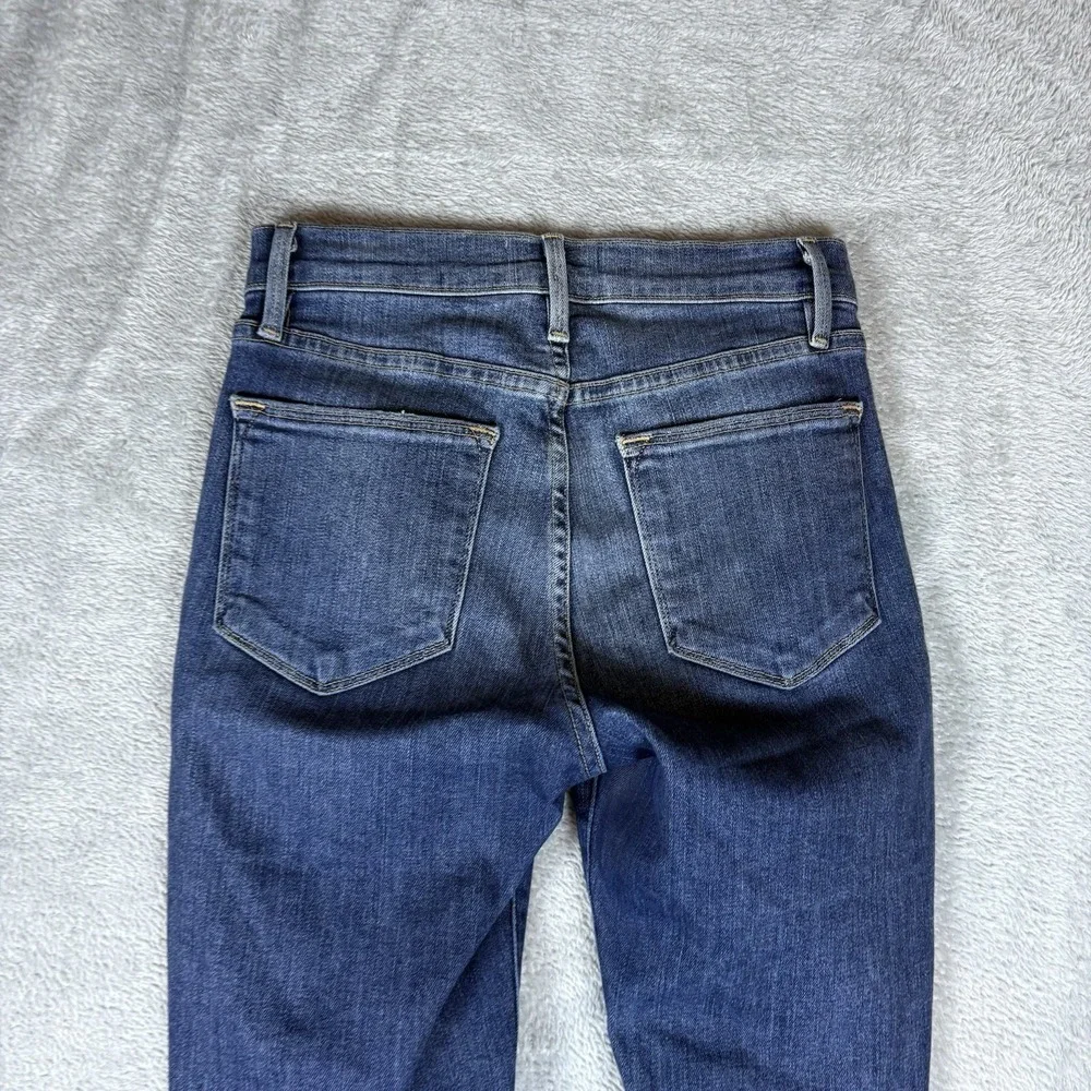 FRAME Denim Womens Jeans 25 Blue Le High‎ Skinny Stretch Denim